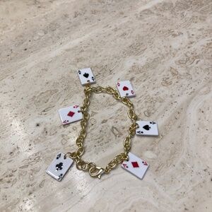 Lucky  Bracelet Ace Spade and Ace Heart‎